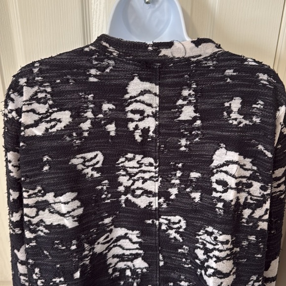 BOBI Destroyed Knit Cropped Sweatshirt - Picture 6 of 7